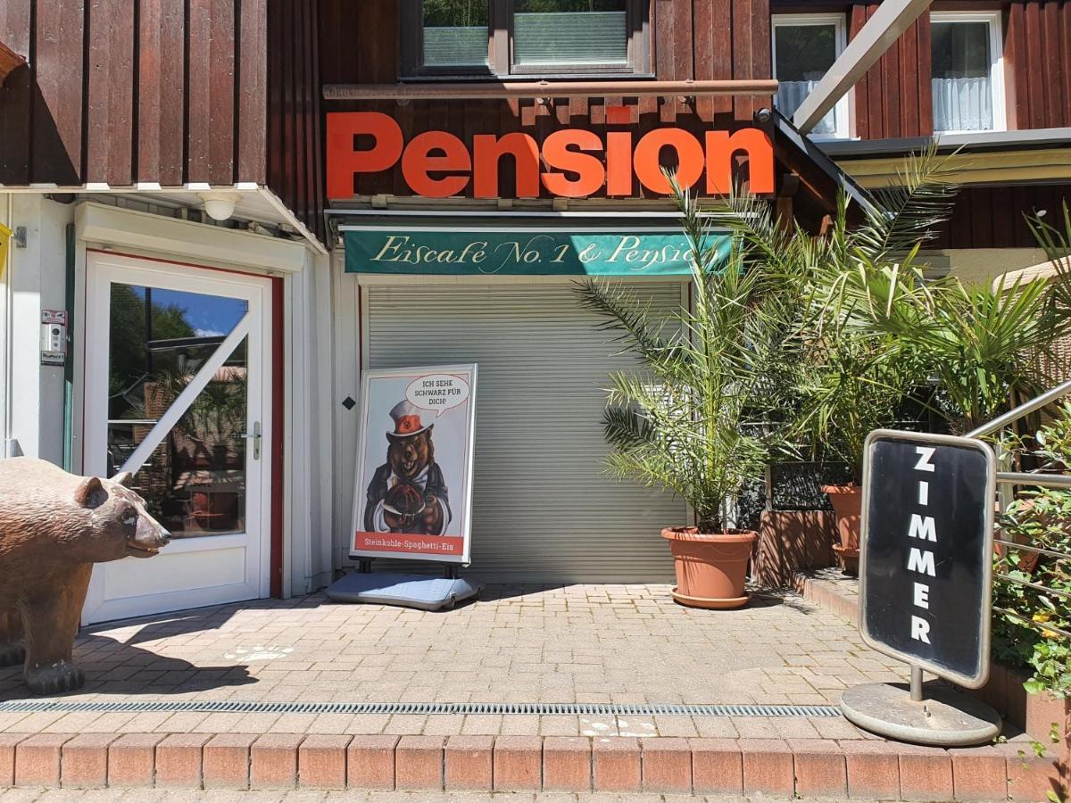 Numero1-Pension Und Cafe Rubeland Eksteriør billede