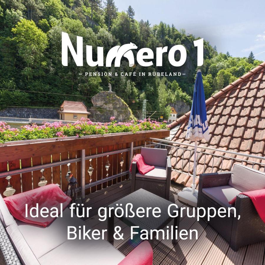 Numero1-Pension Und Cafe Rubeland Eksteriør billede